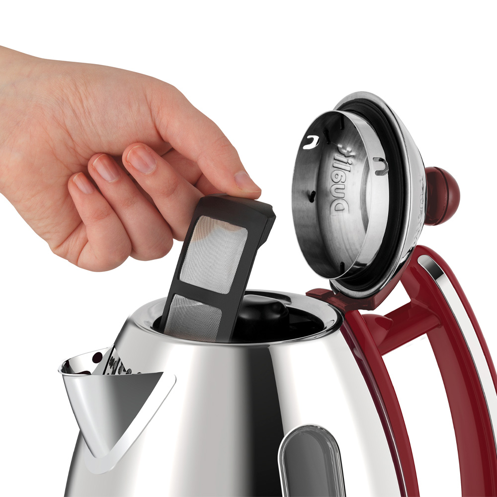 Lite Vattenkokare 1,5 L Röd/Rostfri