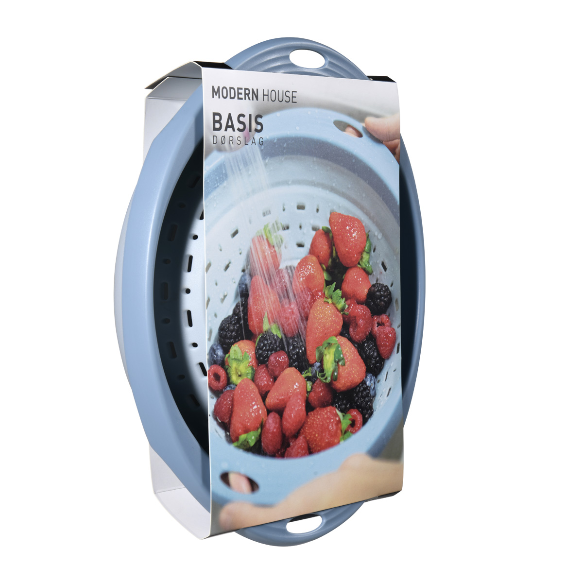 Basis Durkslag Silikon Blå