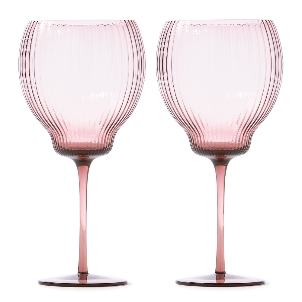 Pum Vinglas 24,5 cm 2-pack Lila