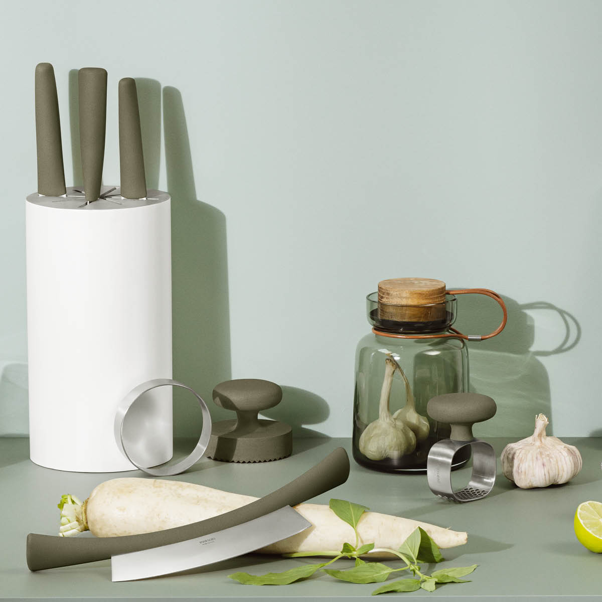 Green Tools Vaggkniv Grön