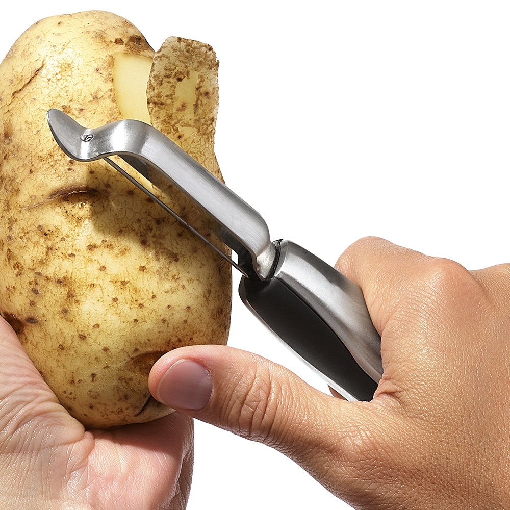 Oxo Deluxe Potatisskalare i japanskt rostfritt stål