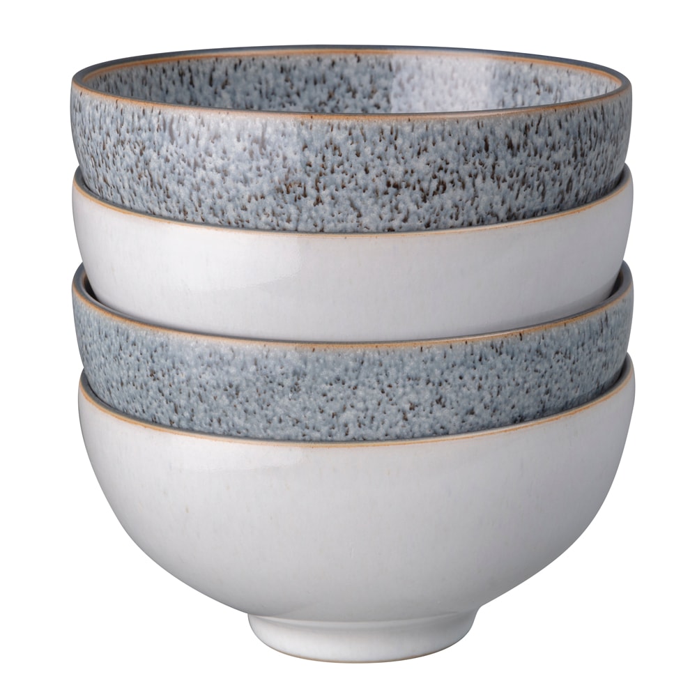 Studio Skål 13 cm 4-pack Grå-Vit