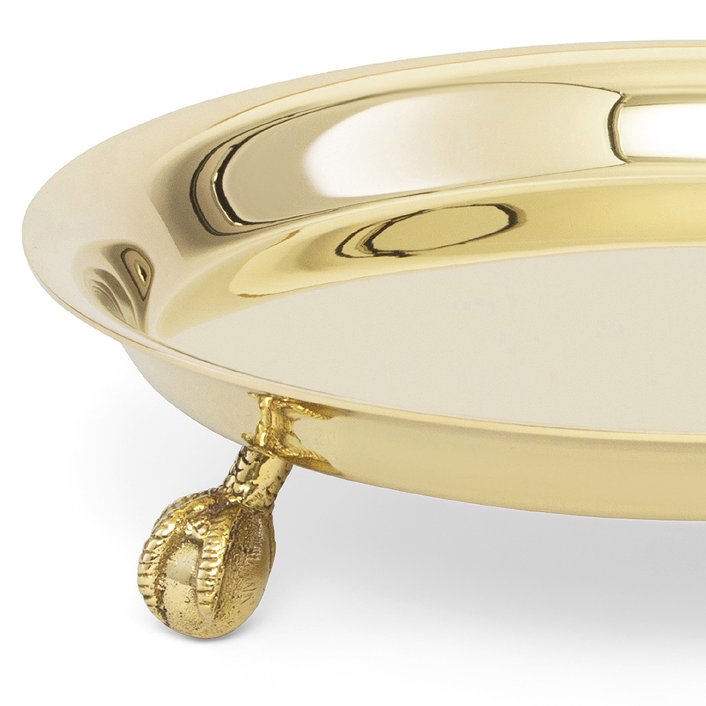 Claw Fat 15 cm Mässing