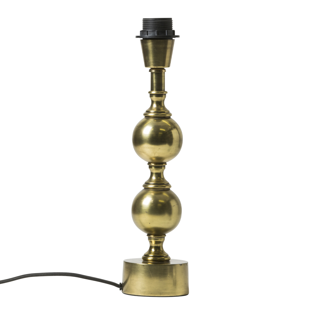 Deborah Lampfot 35 cm Mässing