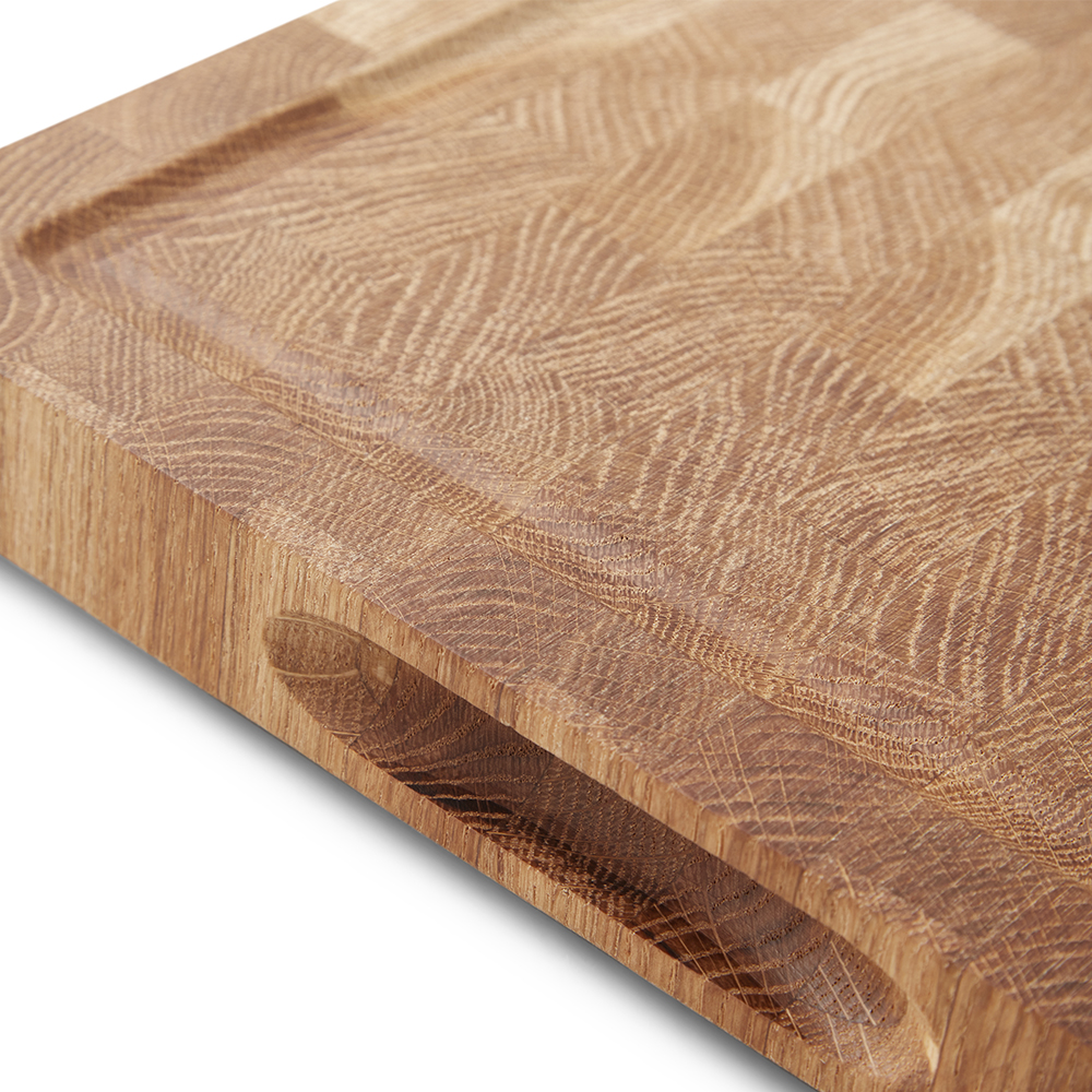 Signerat Skärbräda 37x29 cm Ek