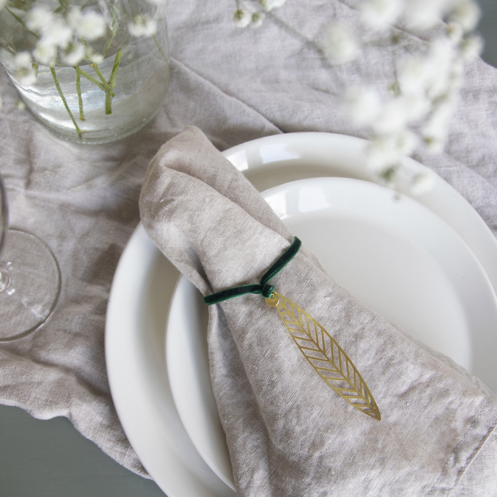 Hänge Salix 1,9x9x0,5 cm Mässing