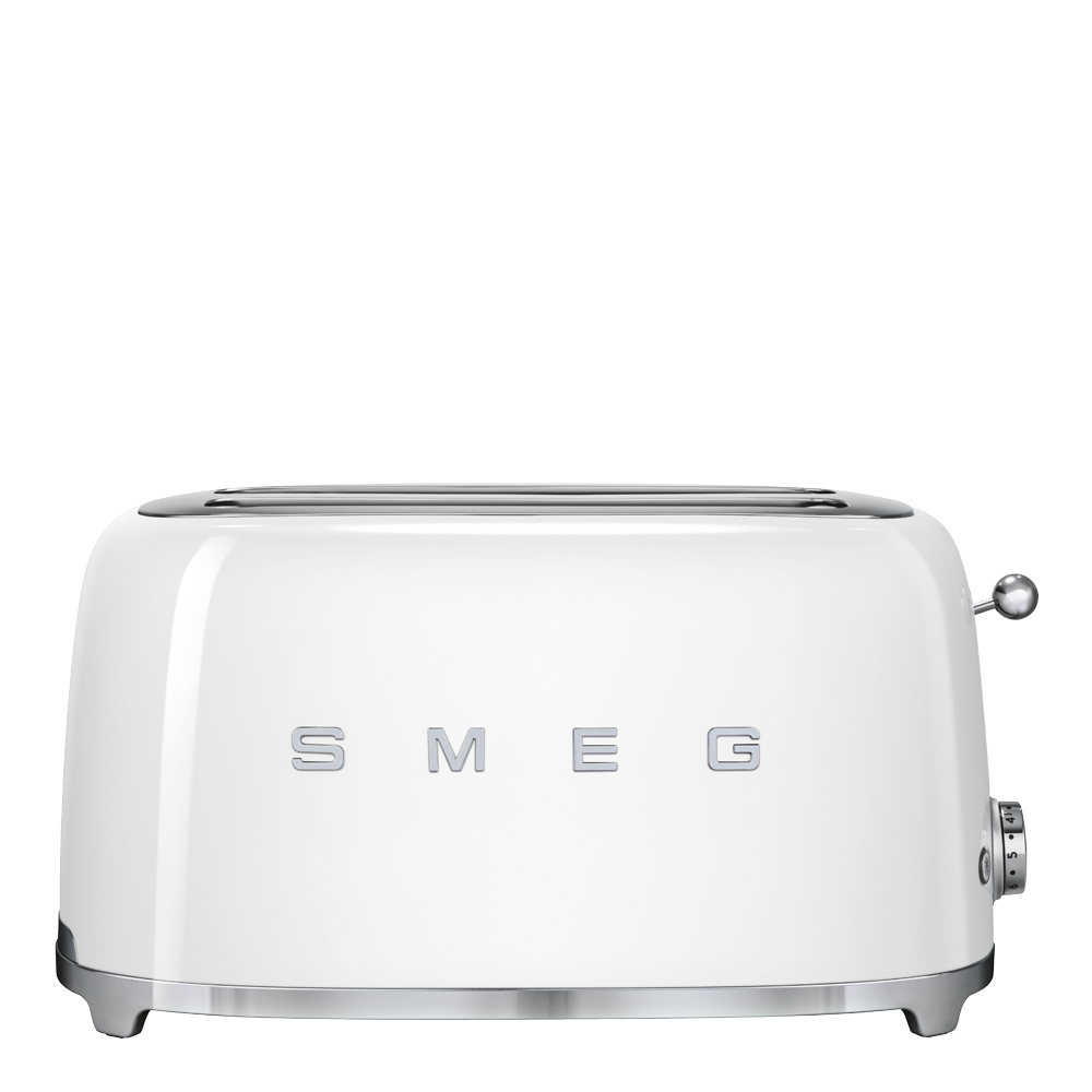 Smeg 50's Style Brödrost 4 skivor Vit