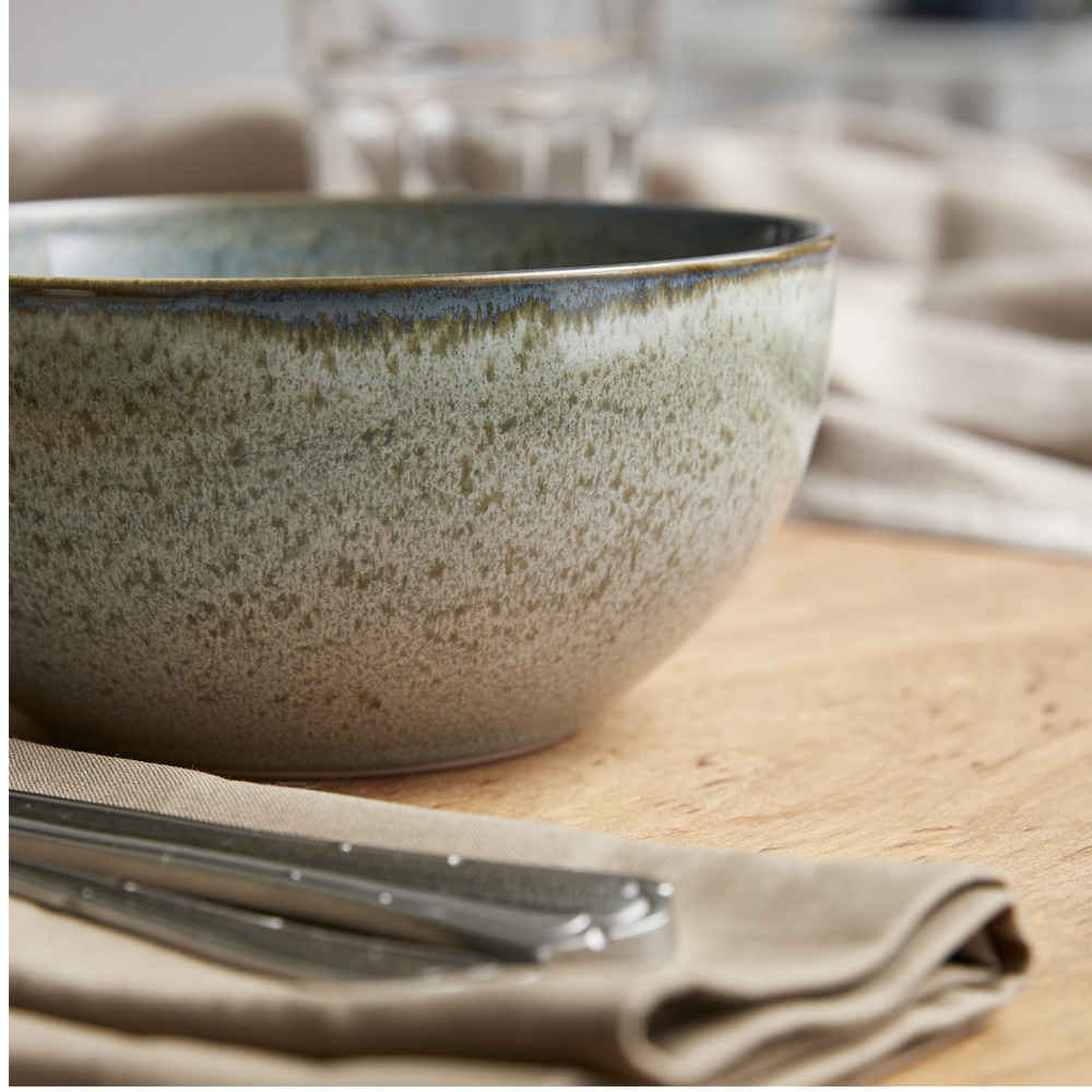 Skål 15 cm Lärka Grå-Grön