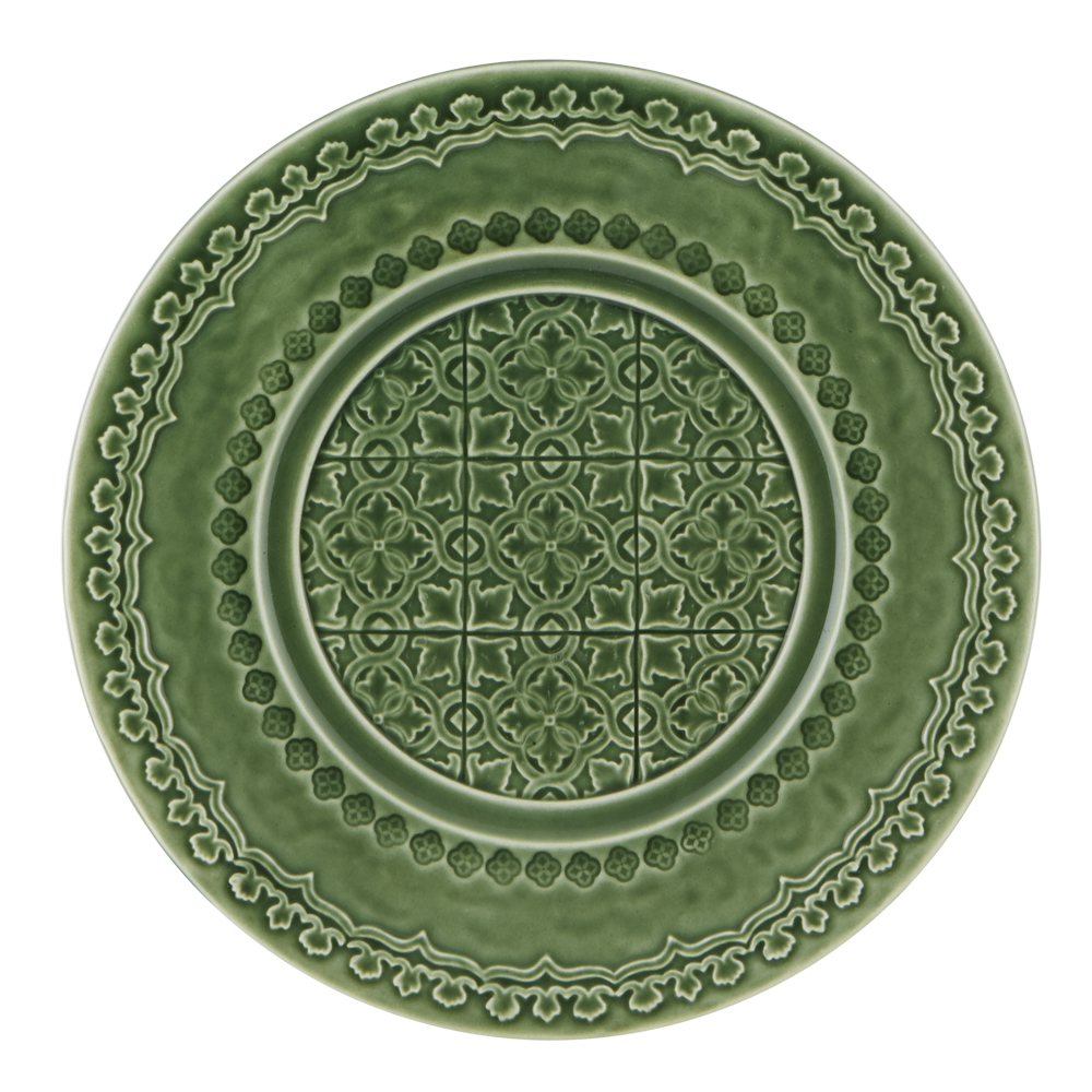 Rua Nova Tallrik flat 22 cm Gr&ouml;n