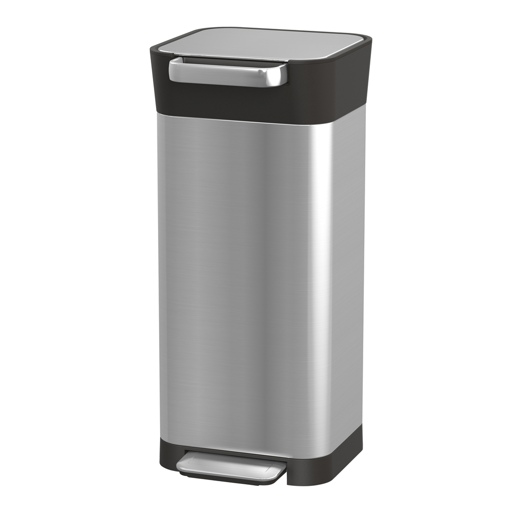 Titan Avfallsbeh&aring;llare 20 L Rostfritt st&aring;l