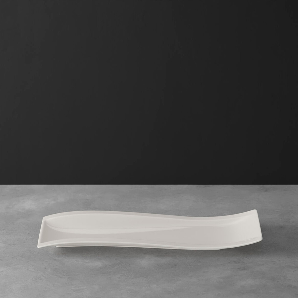 New Wave Fat Antipasti 42x15 cm Vit