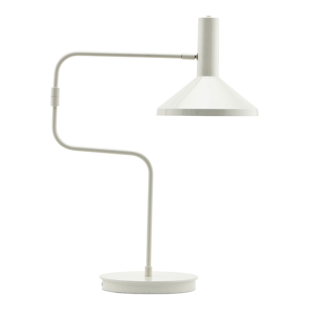 Desk Bordslampa 66x25 cm Vit