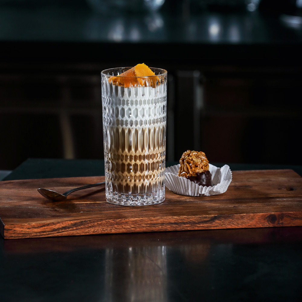 Ethno Latteglas 43,4 cl 2-pack Klar