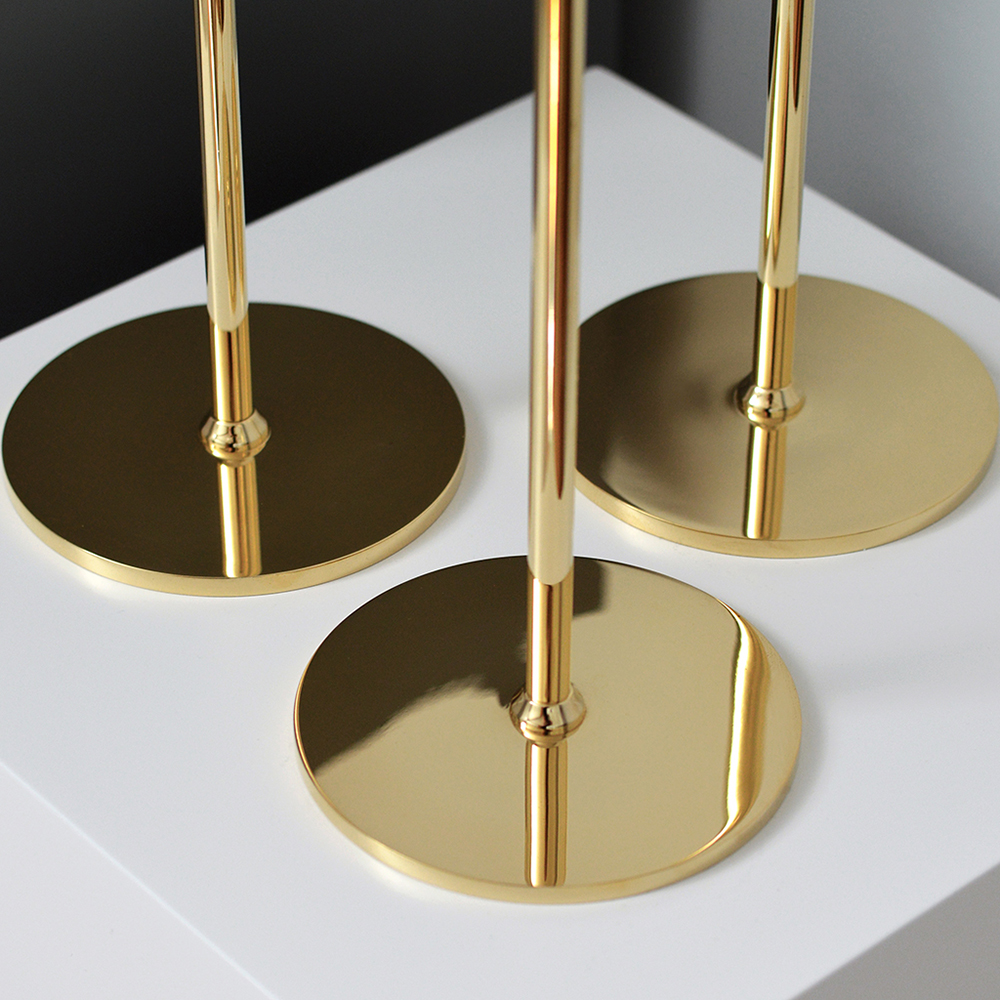 Luce Del Sole Ljusstake 30 cm Mässing