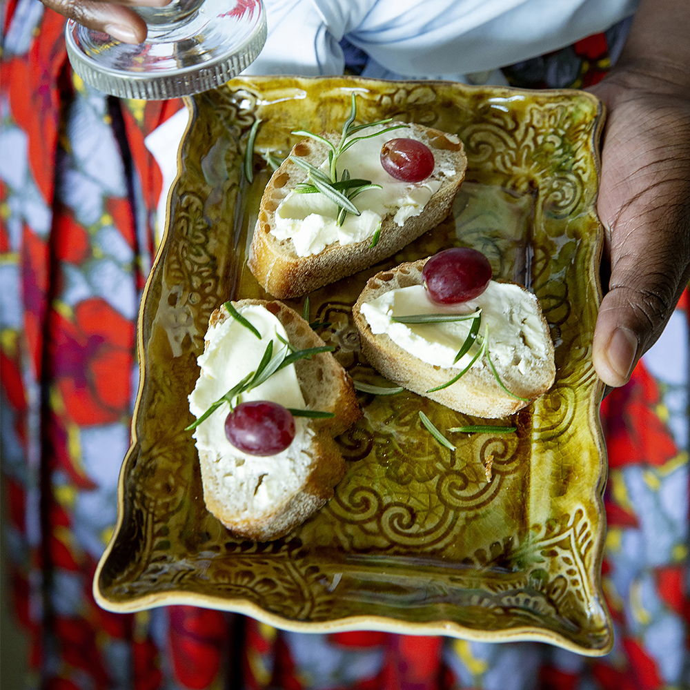 Arabesque Tallrik 19x13 cm Pineapple