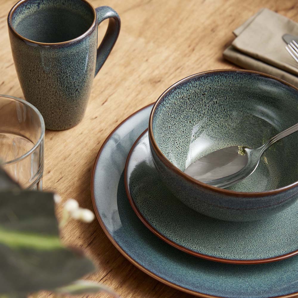 Skål 15 cm Mes Mörkgrön