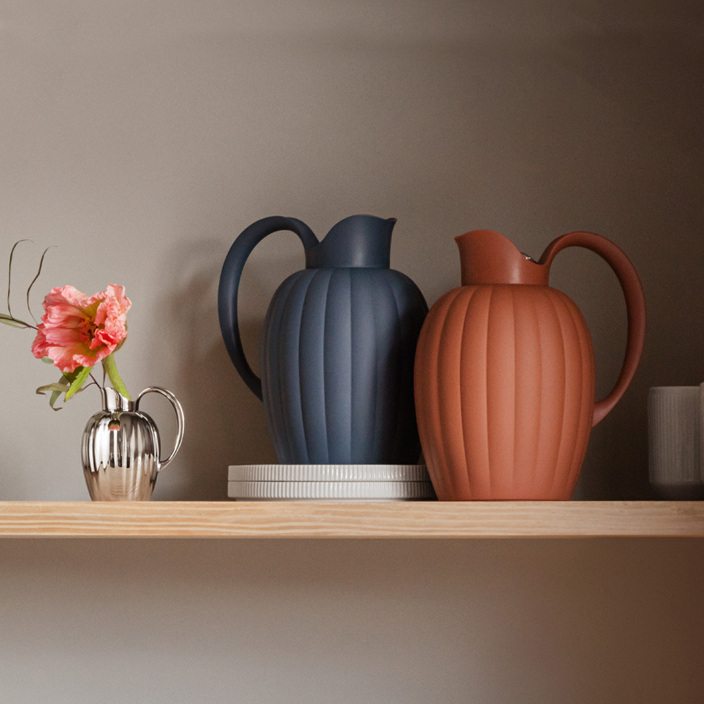 Georg Jensen Bernadotte Termoskanna 1 L Terracotta