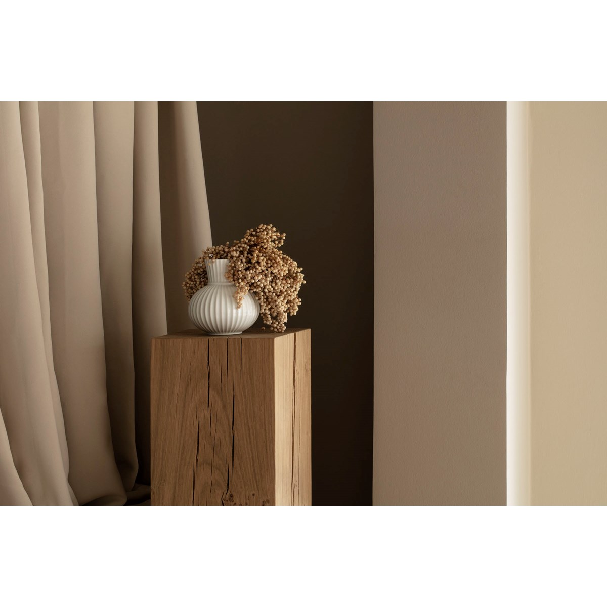 Lyngby Tura Vas 14.5 cm Vit