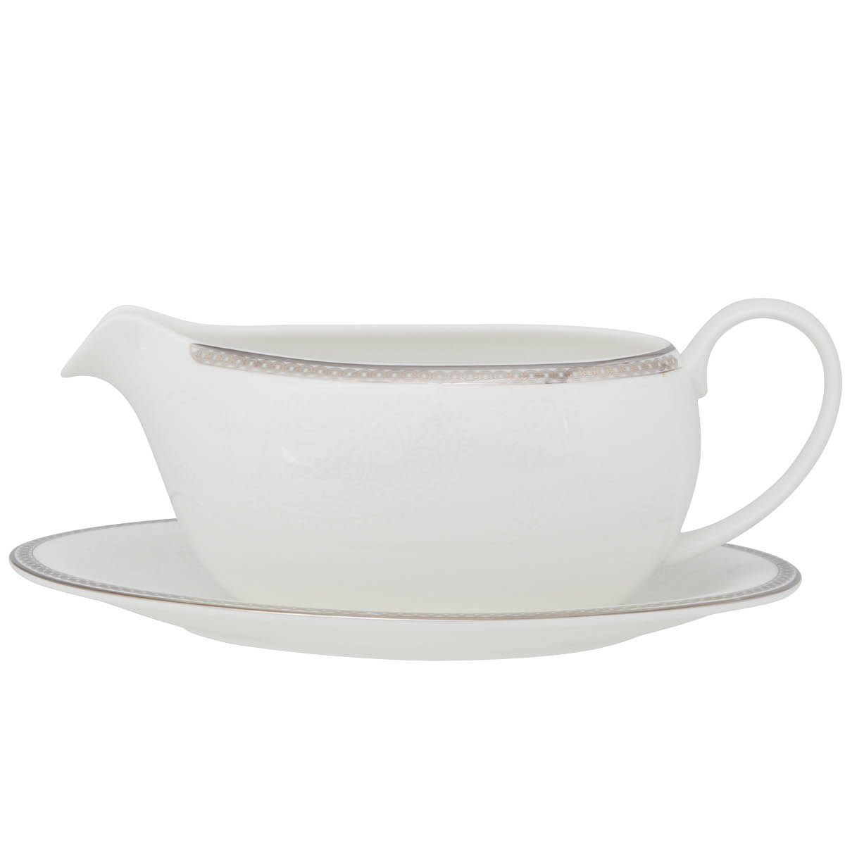 Silver Paisley Såssnipa 40 cl Vit