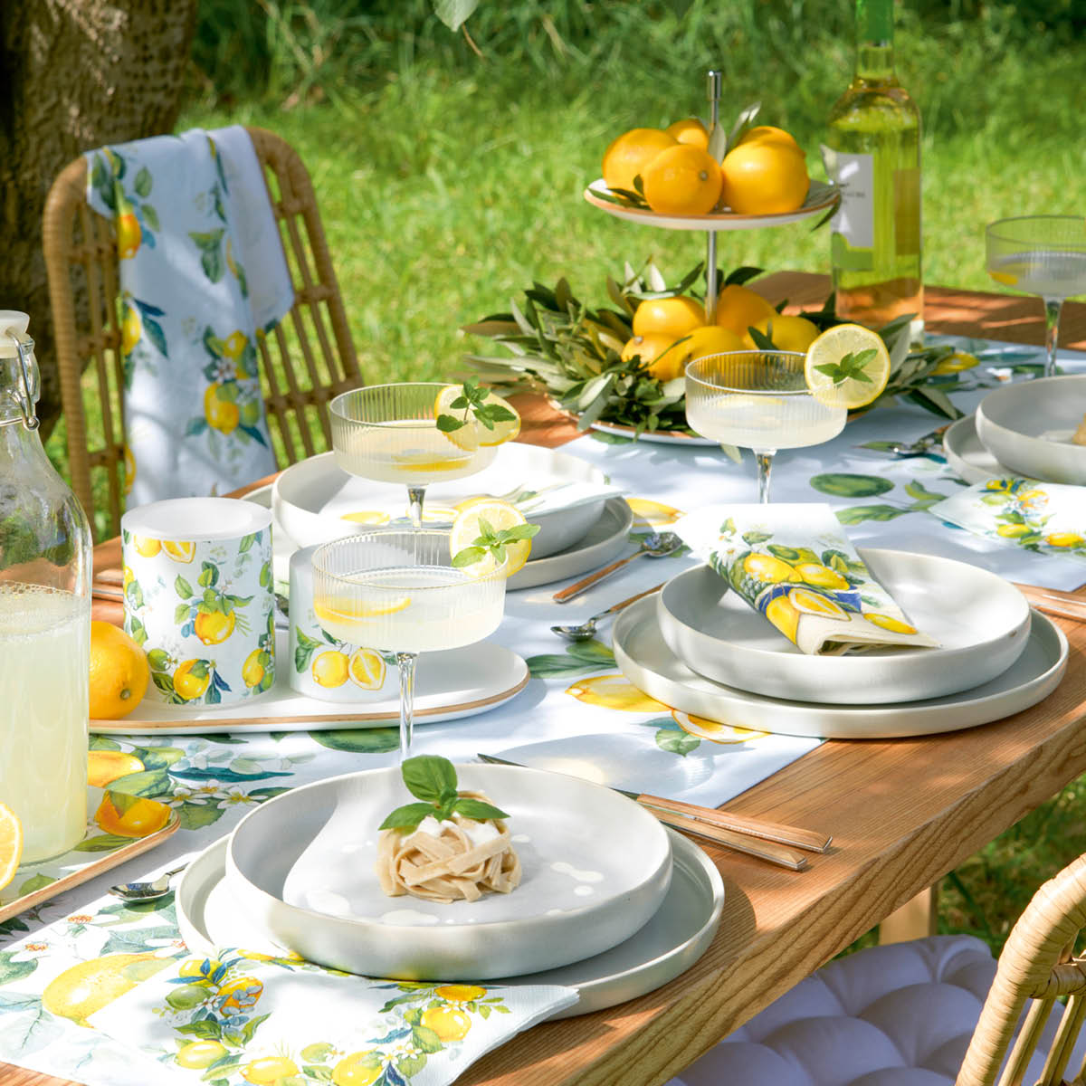 Servett 33x33cm 20-pack Gul