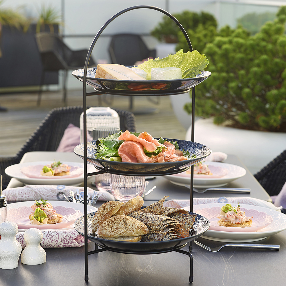 Orient Tallrik flat 27 cm Vit