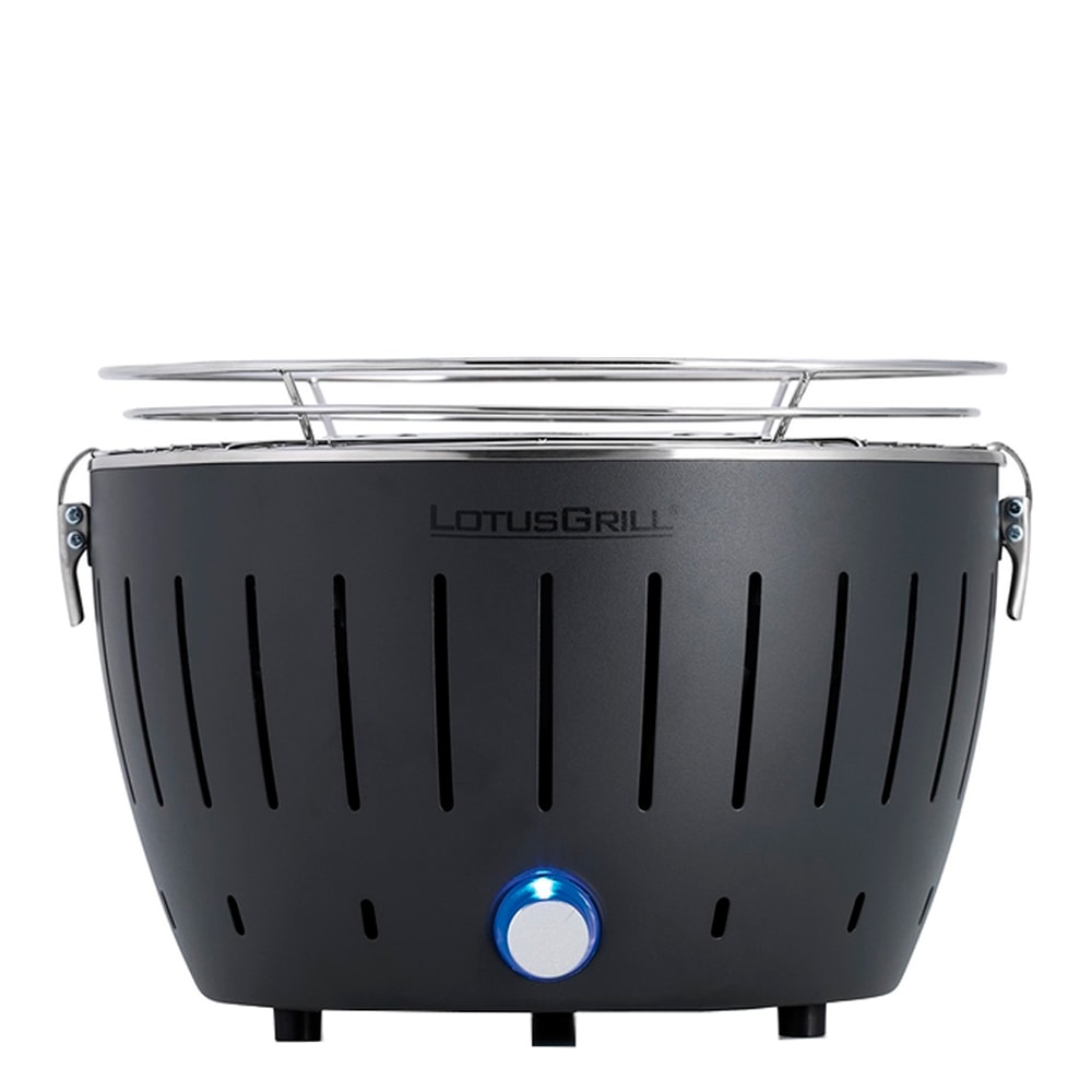 Kolgrill Rökfri Small 28 cm Antracitgrå