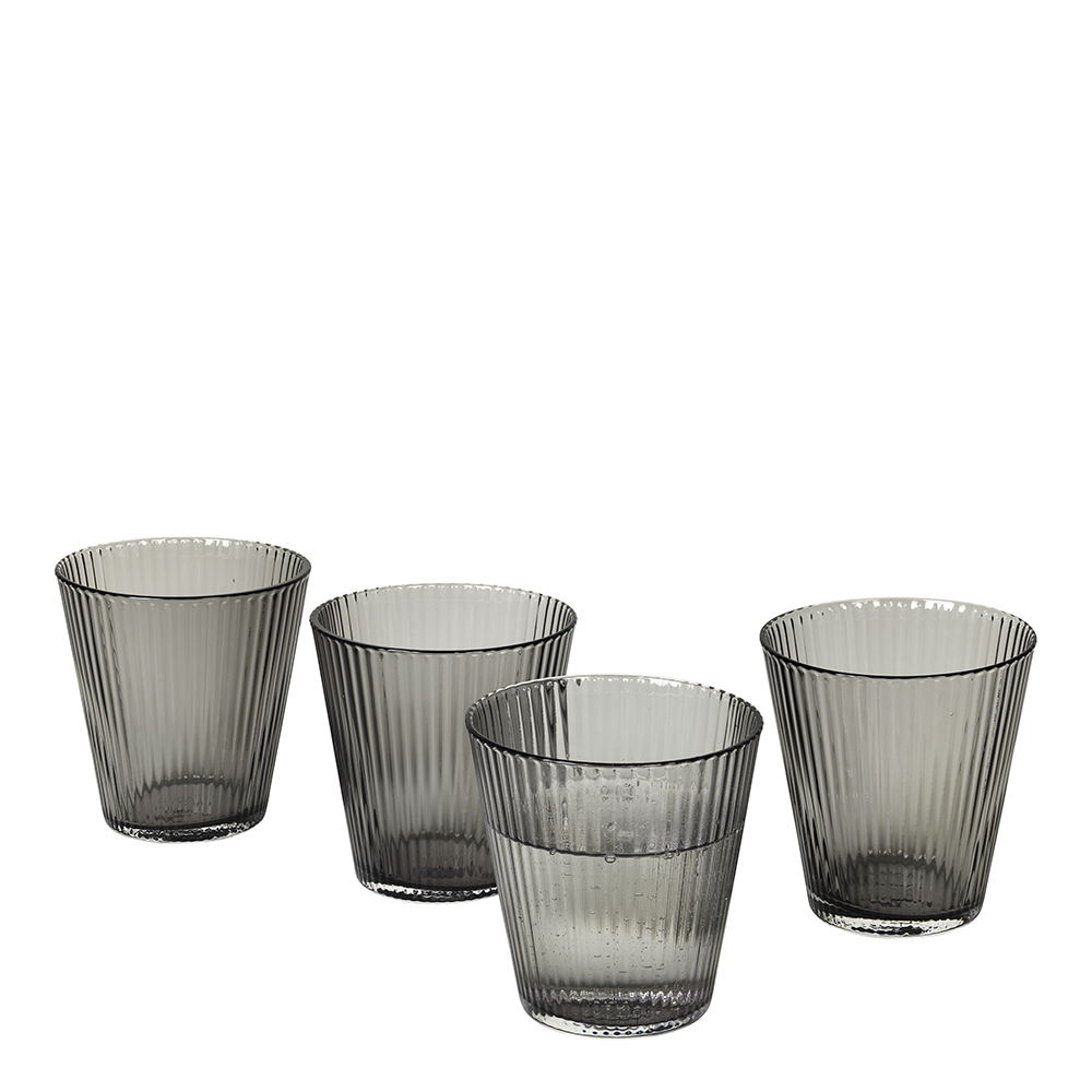 Grand Cru Nouveau Vattenglas 26 cl 4-pack Smoke