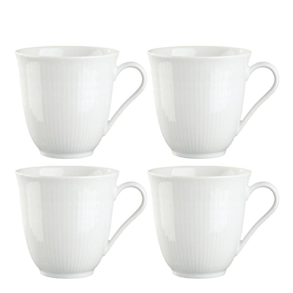 Swedish Grace Mugg 30 cl 4-pack Snö
