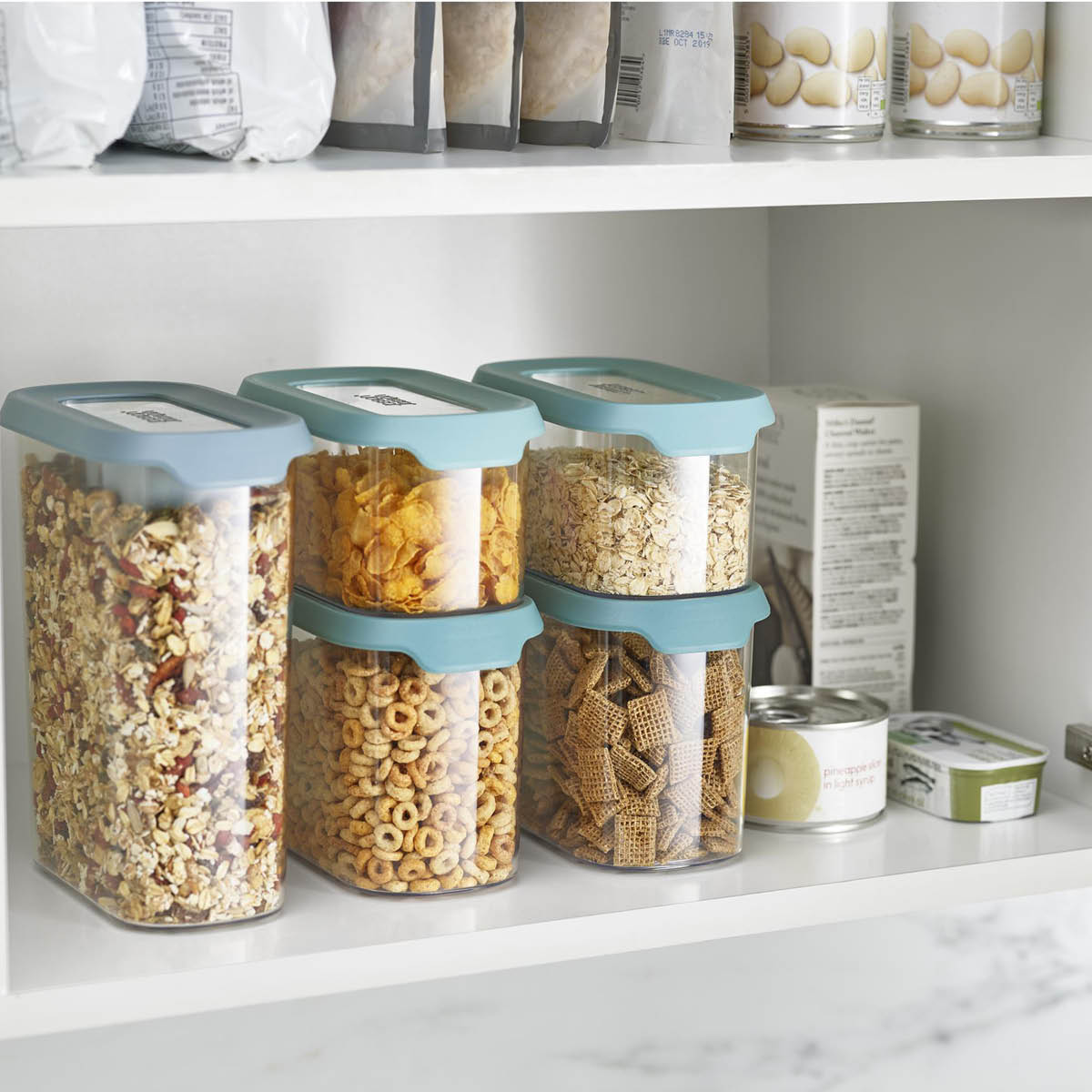 Cupboardstore Förvaringsset 5 Delar Blå