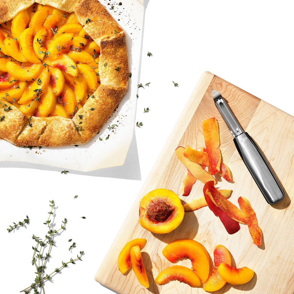 Skalare, Räfflade Blad Rostfri