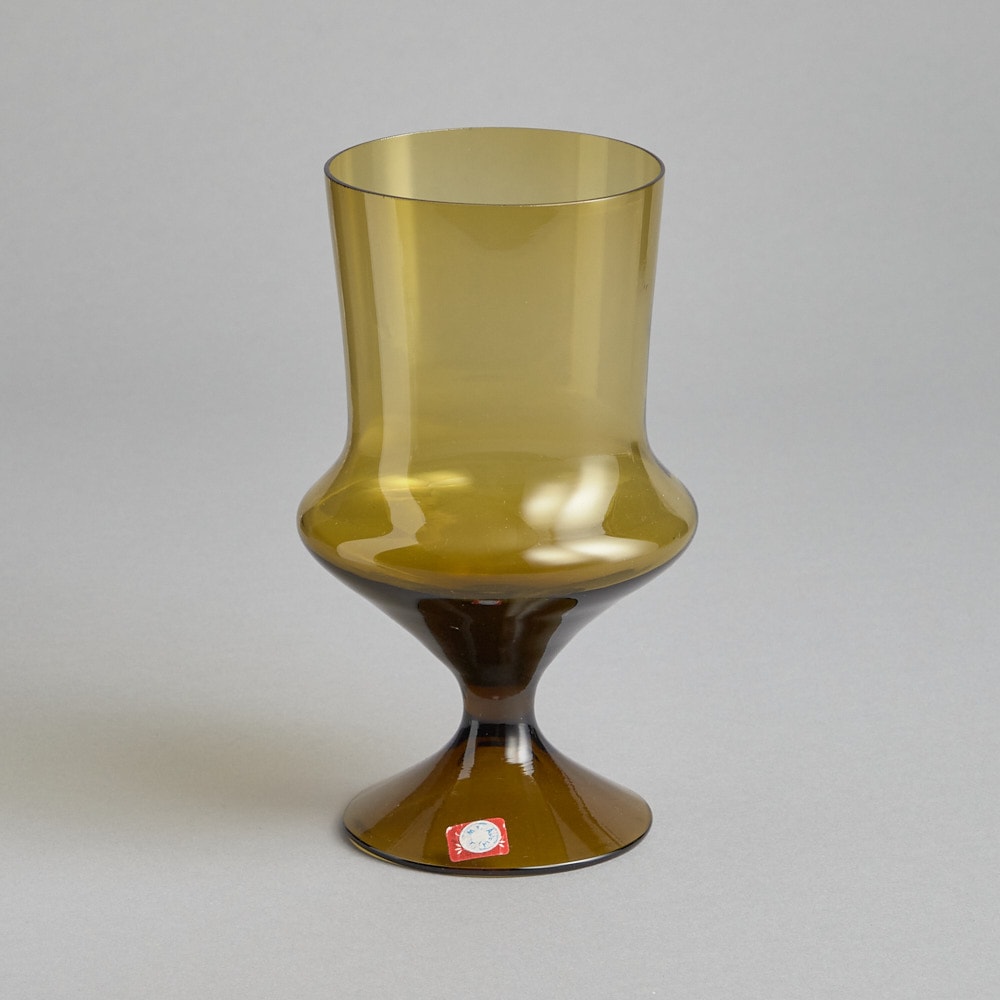 Bärnstensfärgade Glas 6 st