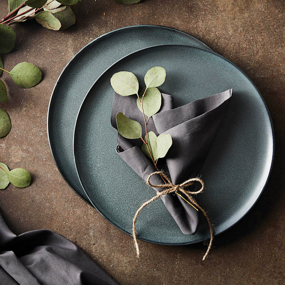 Raw Tallrik 23 cm Northern Green