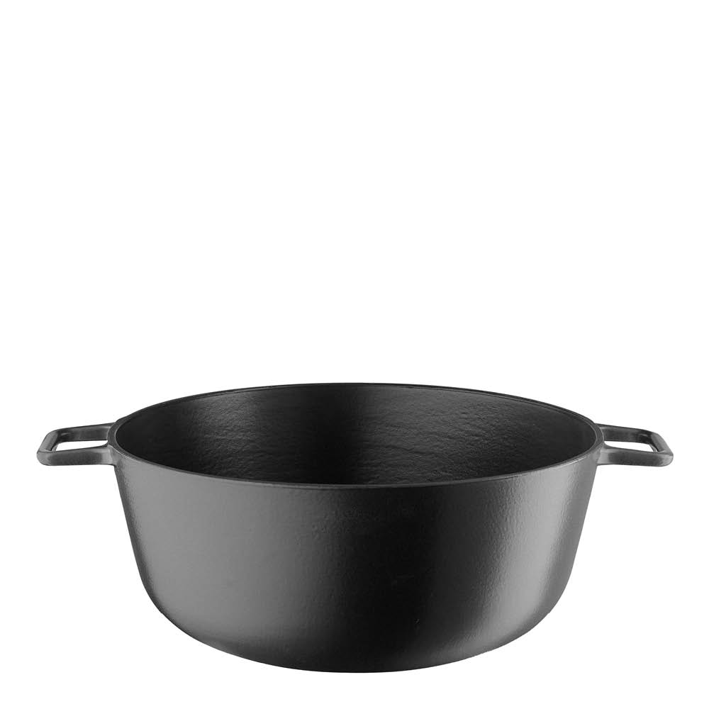 Stekgryta 8,0L Gjutjärn Black