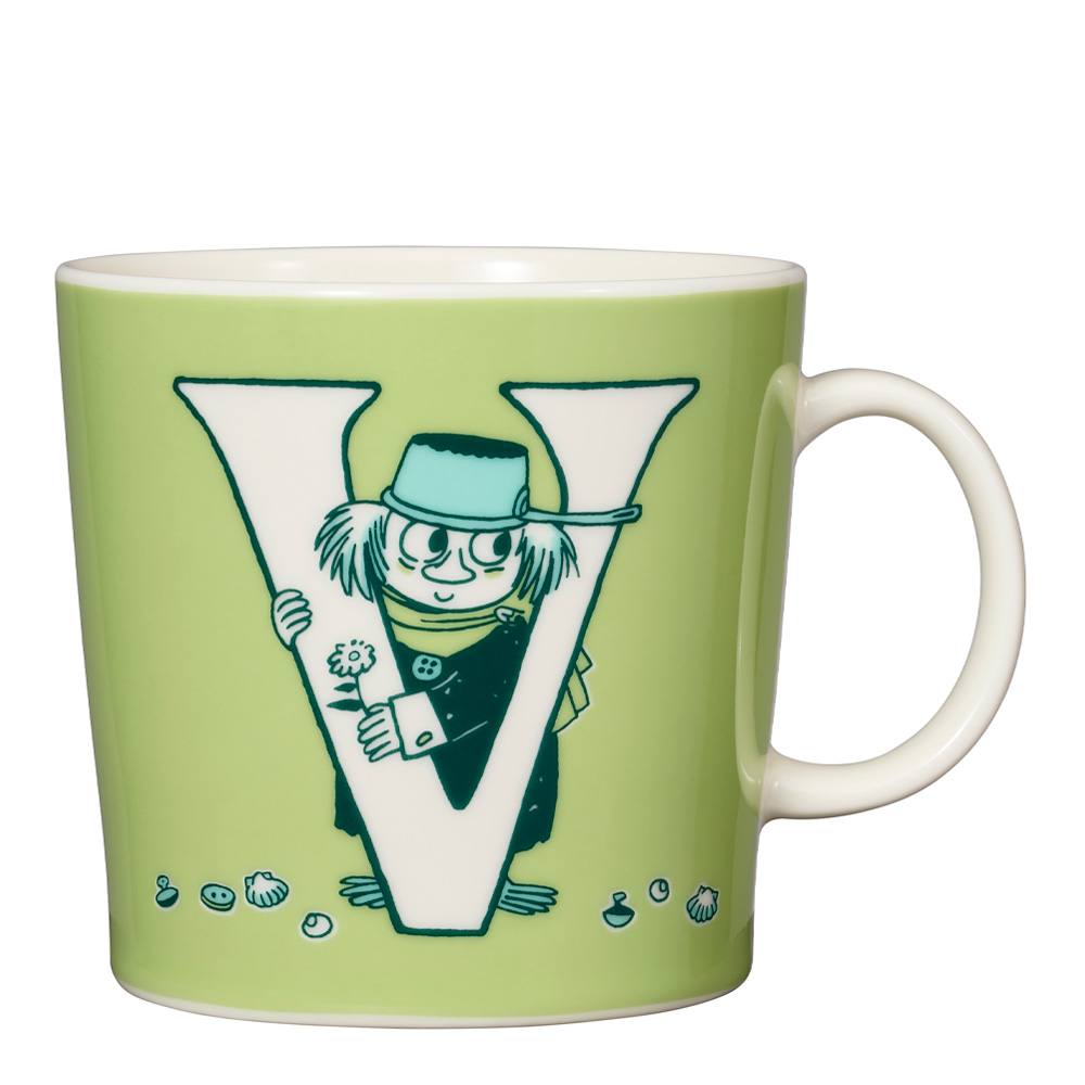 Muminmugg V ABC 40 cl Grön