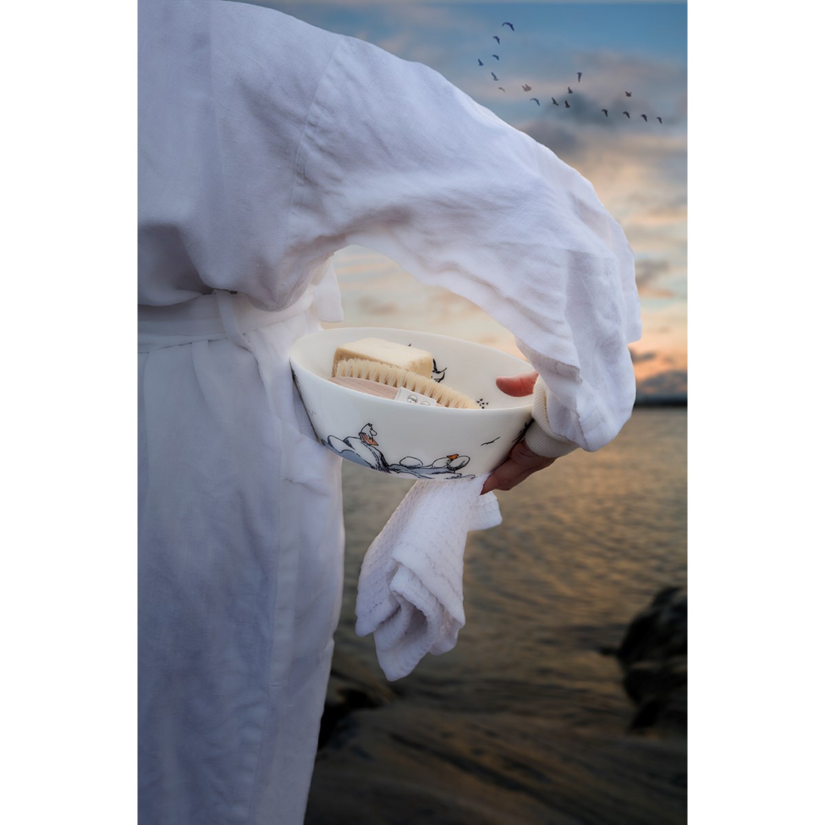 Mumin Skål 23 cm Trogen Sitt Ursprung