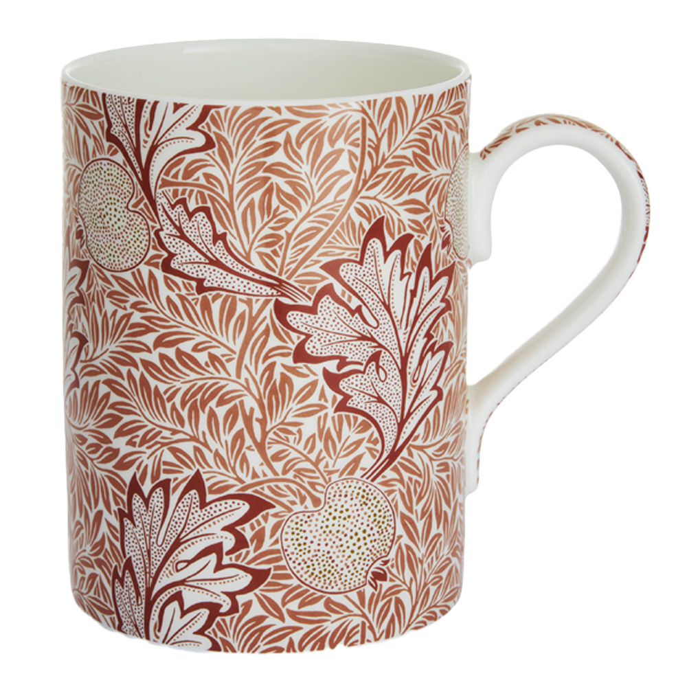 Morris & Co Mugg Apple Madder 34 cl R&ouml;d