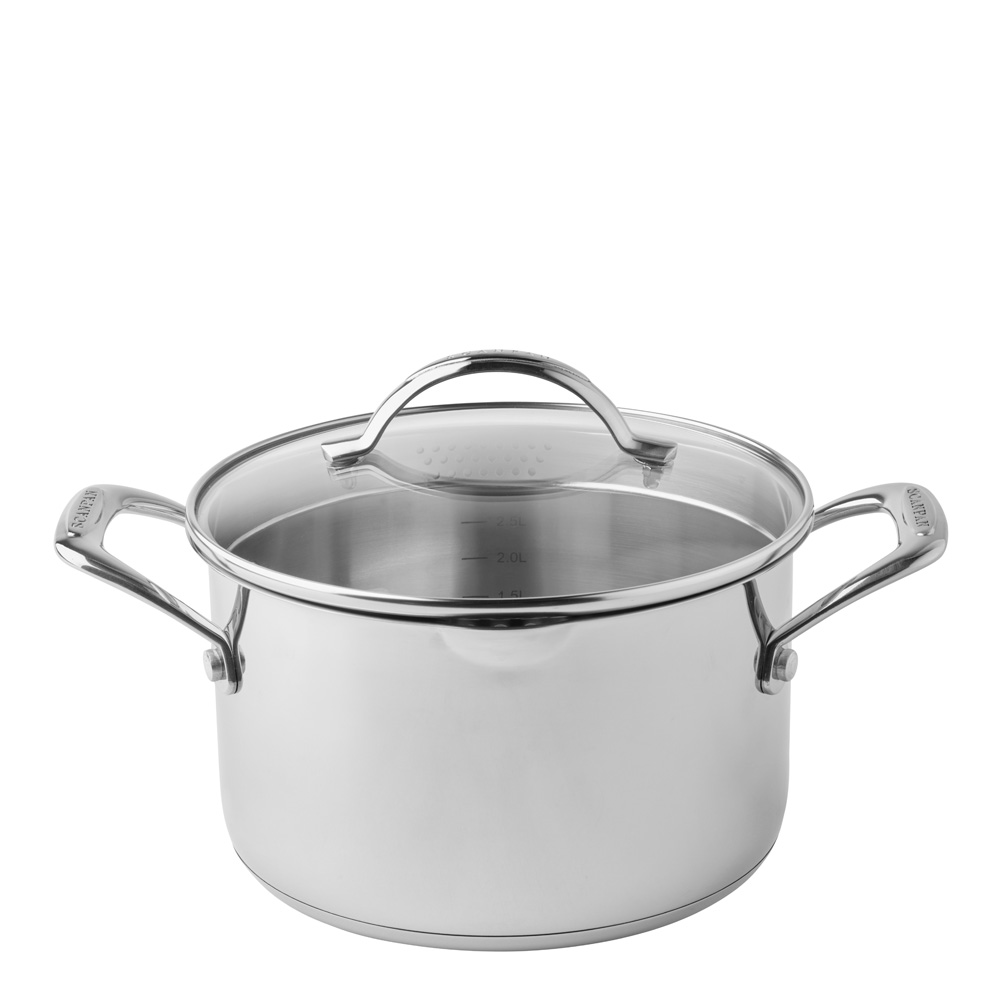 STS Gryta med lock 3,4 L Rostfri
