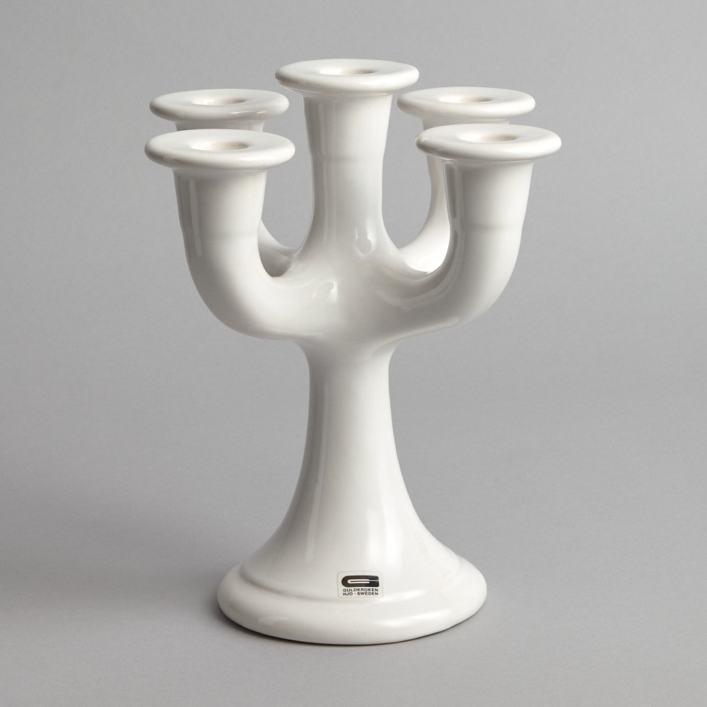 5-armad Ljusstake Guldkroken