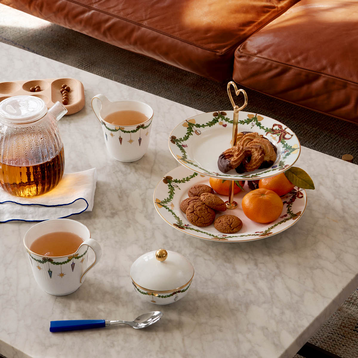 Star Fluted Christmas V&aring;ningsfat