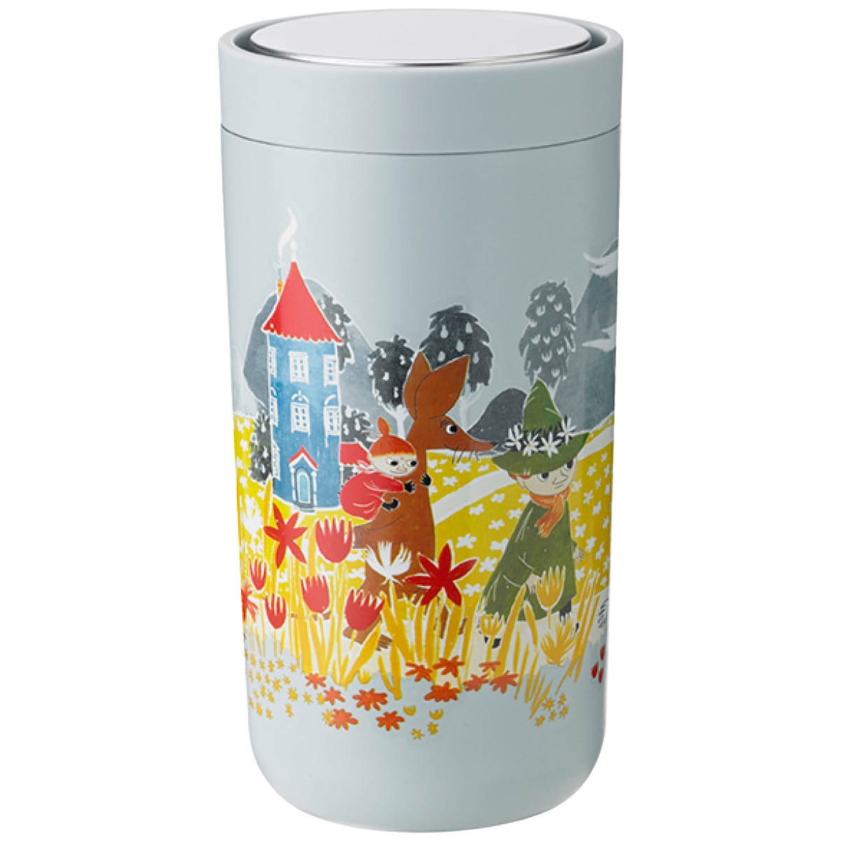 Mumin To Go Click Mugg 20 cl Soft Sky