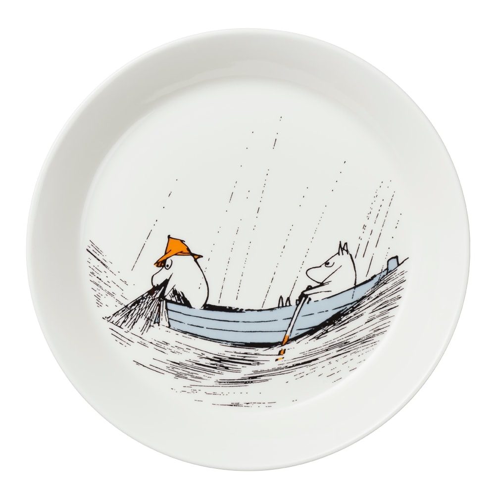 Mumin Tallrik Trogen Sitt Ursprung