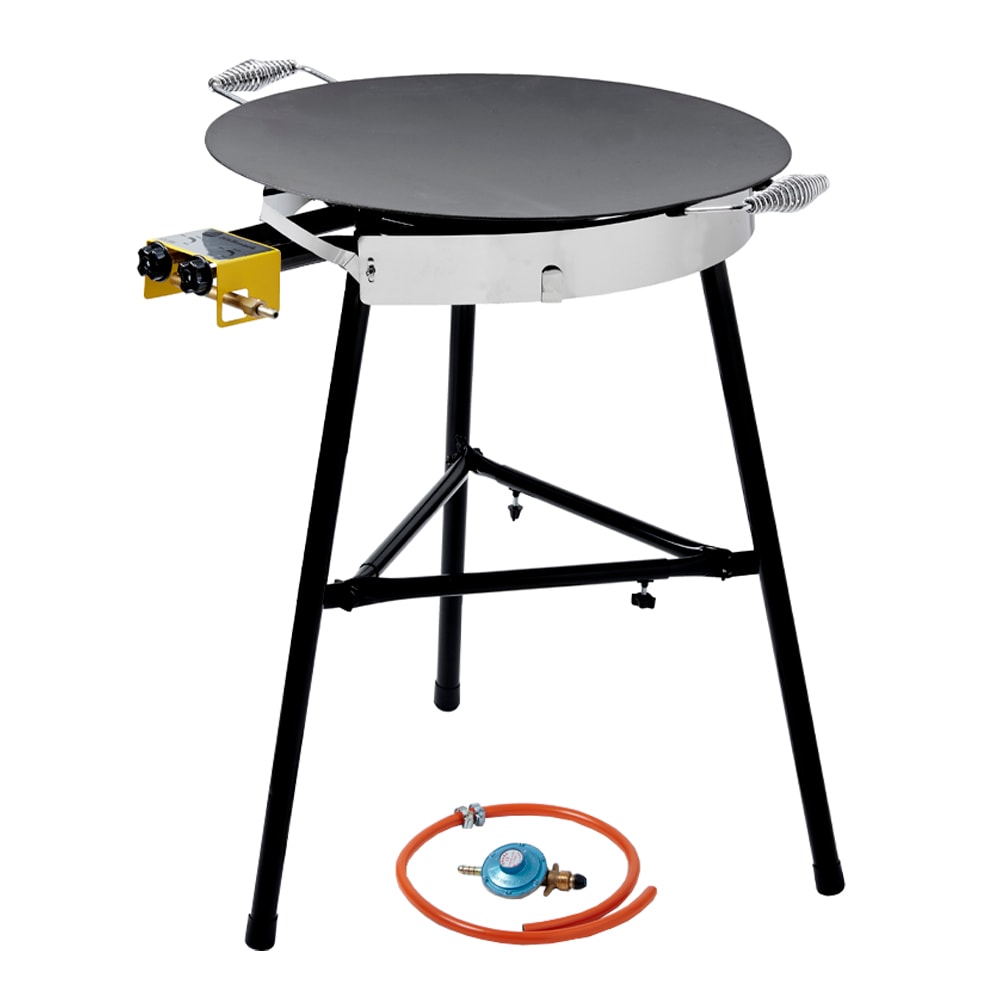 Set, Stekhäll 58 cm+Gasolbrännare+Regulatorset