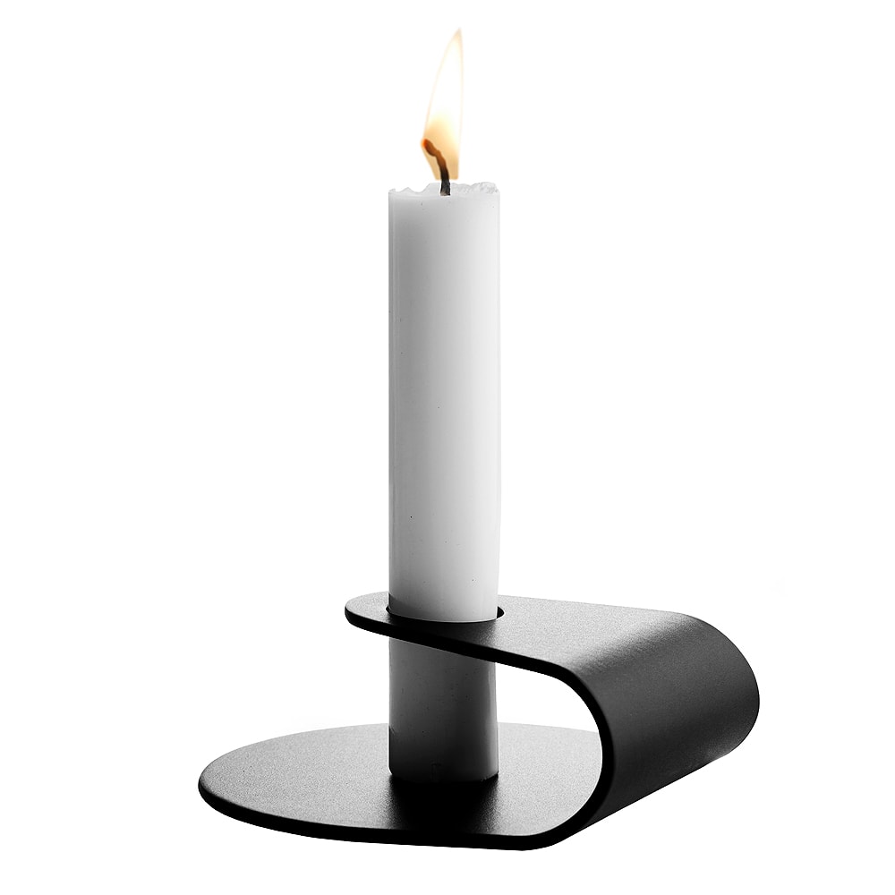 Nightlight Ljusstake 10 cm Svart