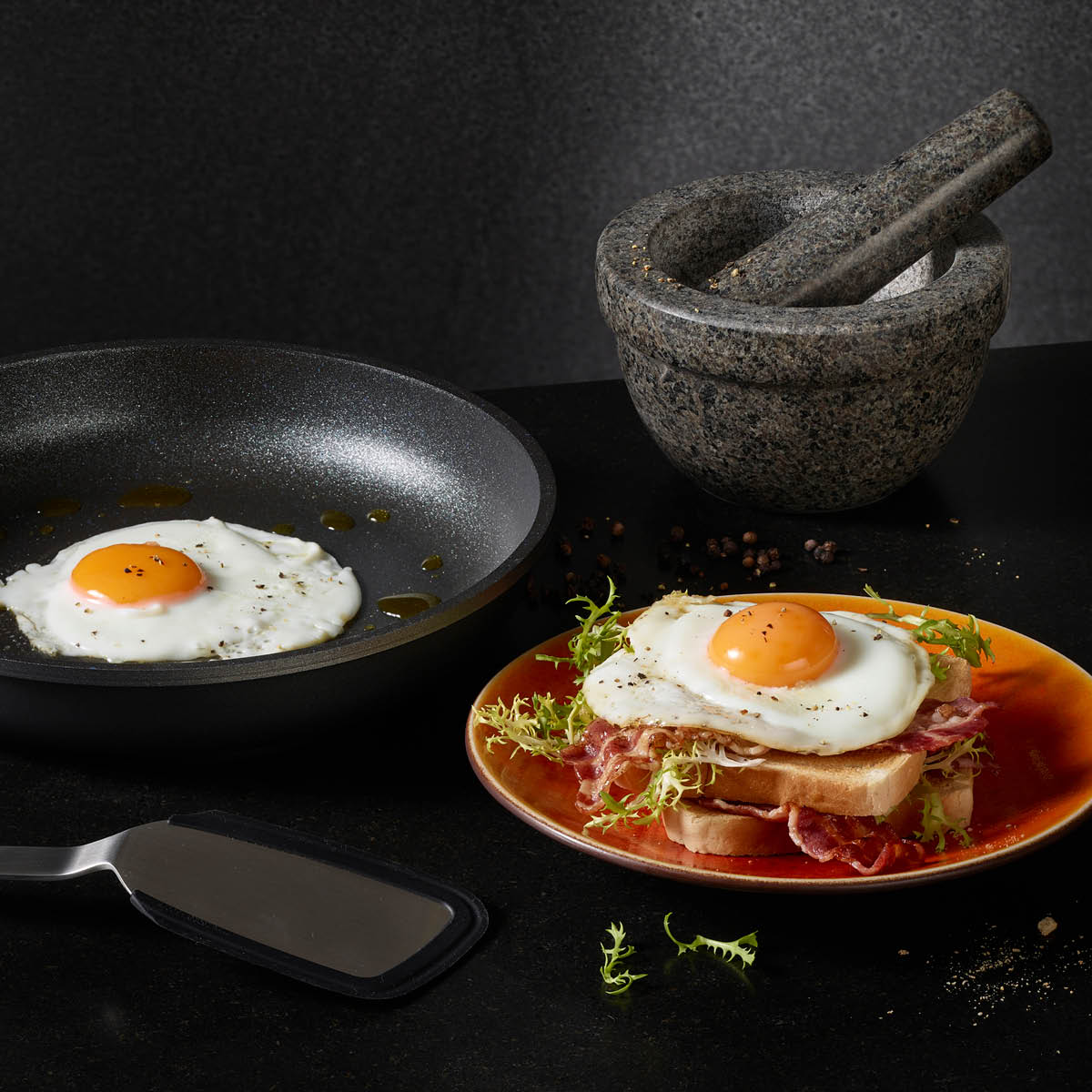 Mortel 14x8 cm 0,35L Granit