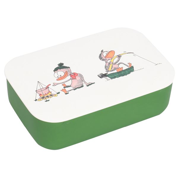 Kjelland Matlåda 80 cl Grön/Multi