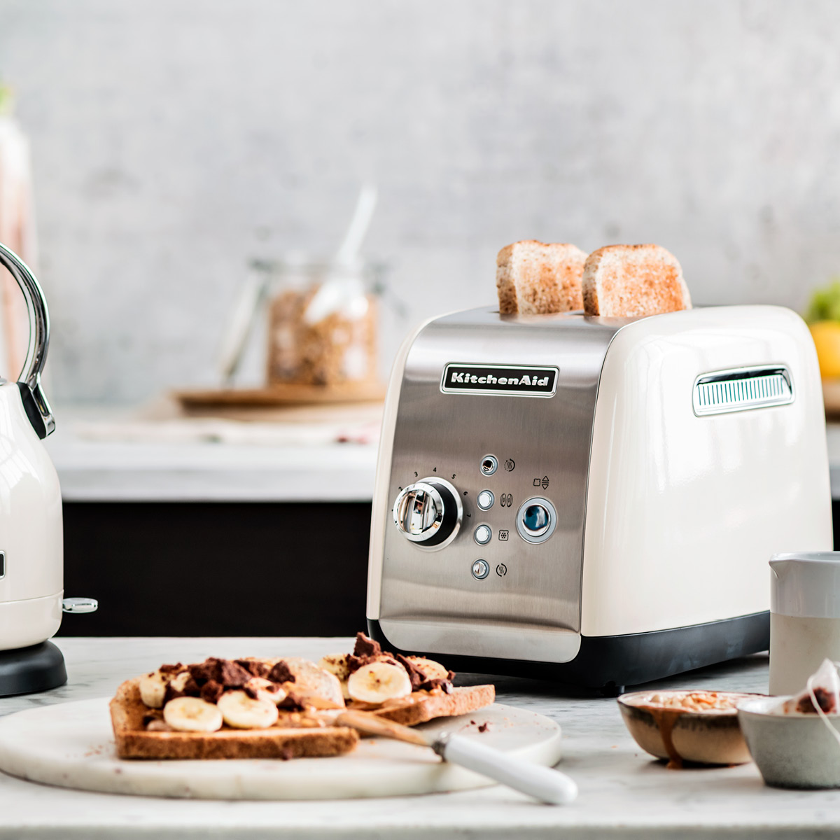 KitchenAid Classic Vattenkokare 1,25 L Creme