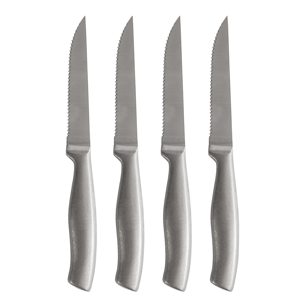 Fredde Grillkniv 22,5x2x2 cm 4-pack Silver