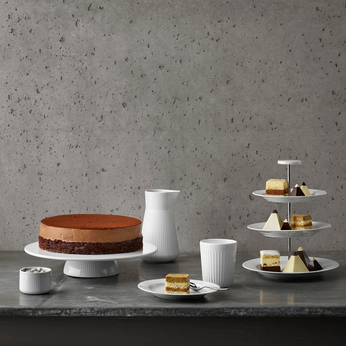 Eva Trio Legio Nova T&aring;rtfat Vit