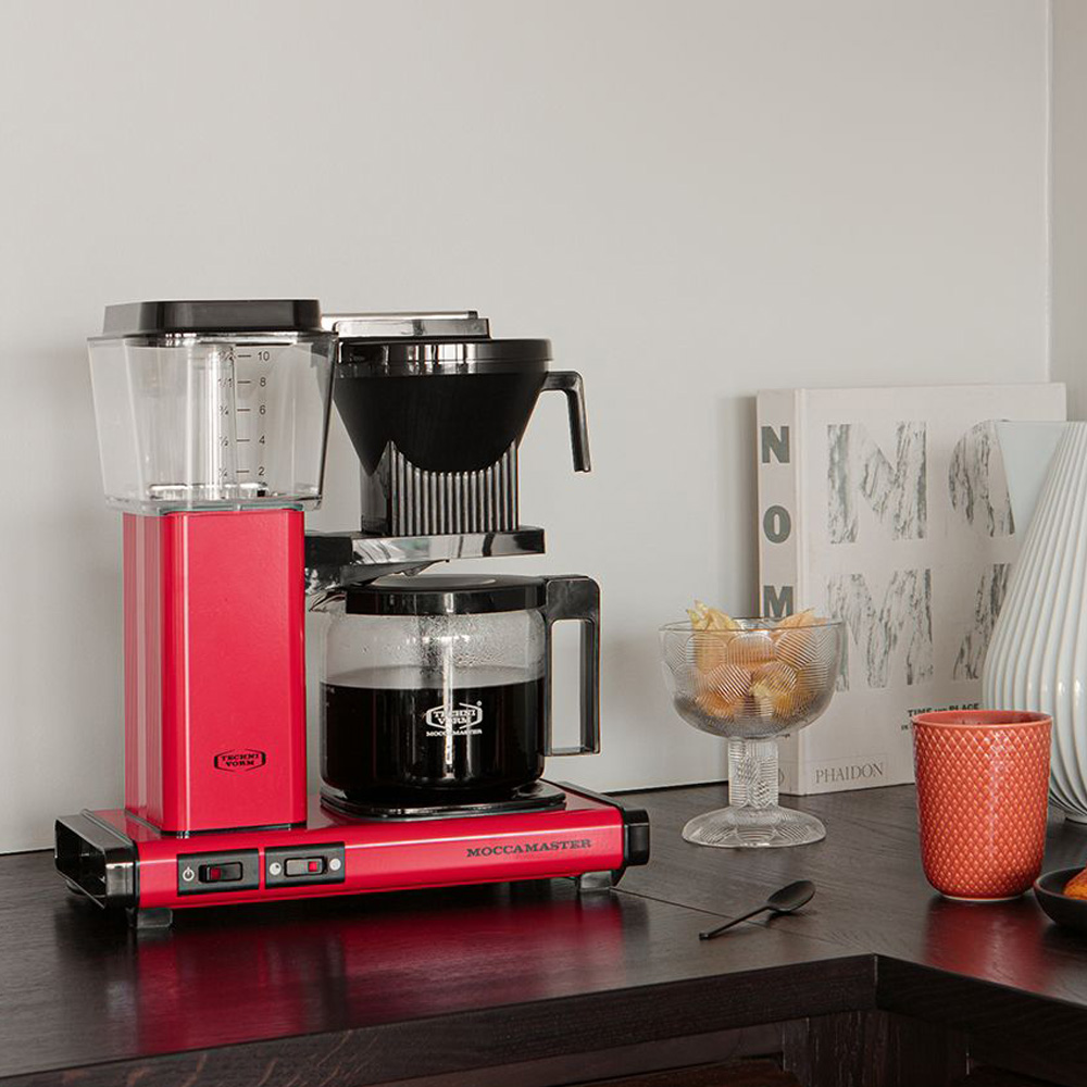 Moccamaster Automatic Kaffebryggare Red