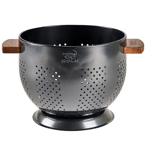 Durkslag D22 cm Svart